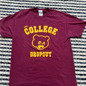 Vintage College Dropout T-Shirt 2004 Large